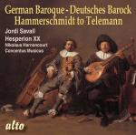 German Baroque: From Hammerschmidt to Telemann <span>-</span> Hesperion XX / Savall, Jordi / Concentus Musicus Vienna / Harnoncourt, Nikolaus