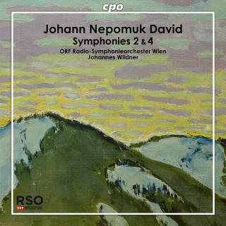 David, Johann Nepomuk: Symphony No. 2 op. 20; Symphony No. 4 op. 39 - ORF Radio-Symphonieorchester Wien | Wildner, Johannes