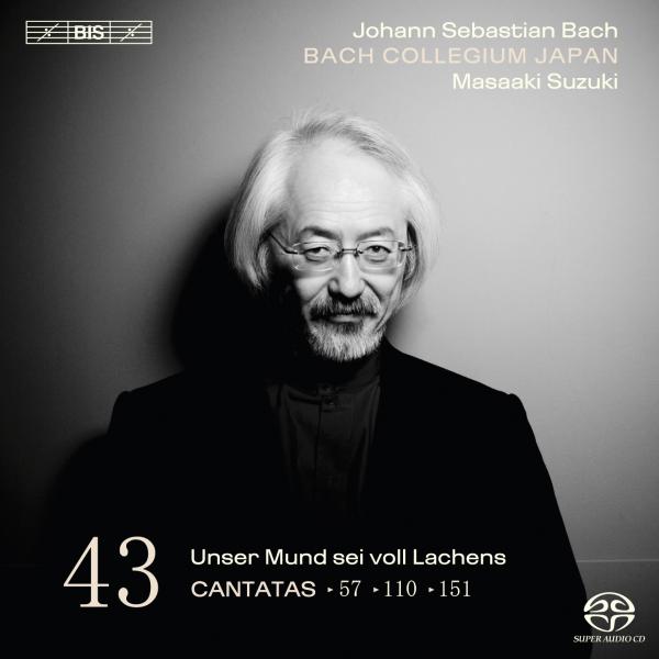 Bach, Johann Sebastian: Cantatas, Vol.43 (BWV 110, 57, 151) <span>-</span> Bach Collegium Japan / Suzuki, Masaaki conductor