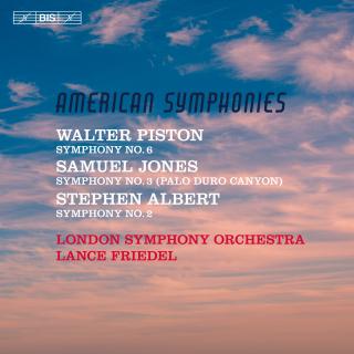 American Symphonies - Jones, Piston & Albert - London Symphony Orchestra / Friedel, Lance (conductor)