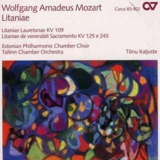 Mozart: Litaniae - Estonian Philharmonic Chamber Choir/Kaljuste, Tonu