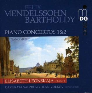 Mendelssohn: Klaverkonserter Nr. 1 & 2; Sanger Uten Ord - Elisabeth Leonskaja (piano)
